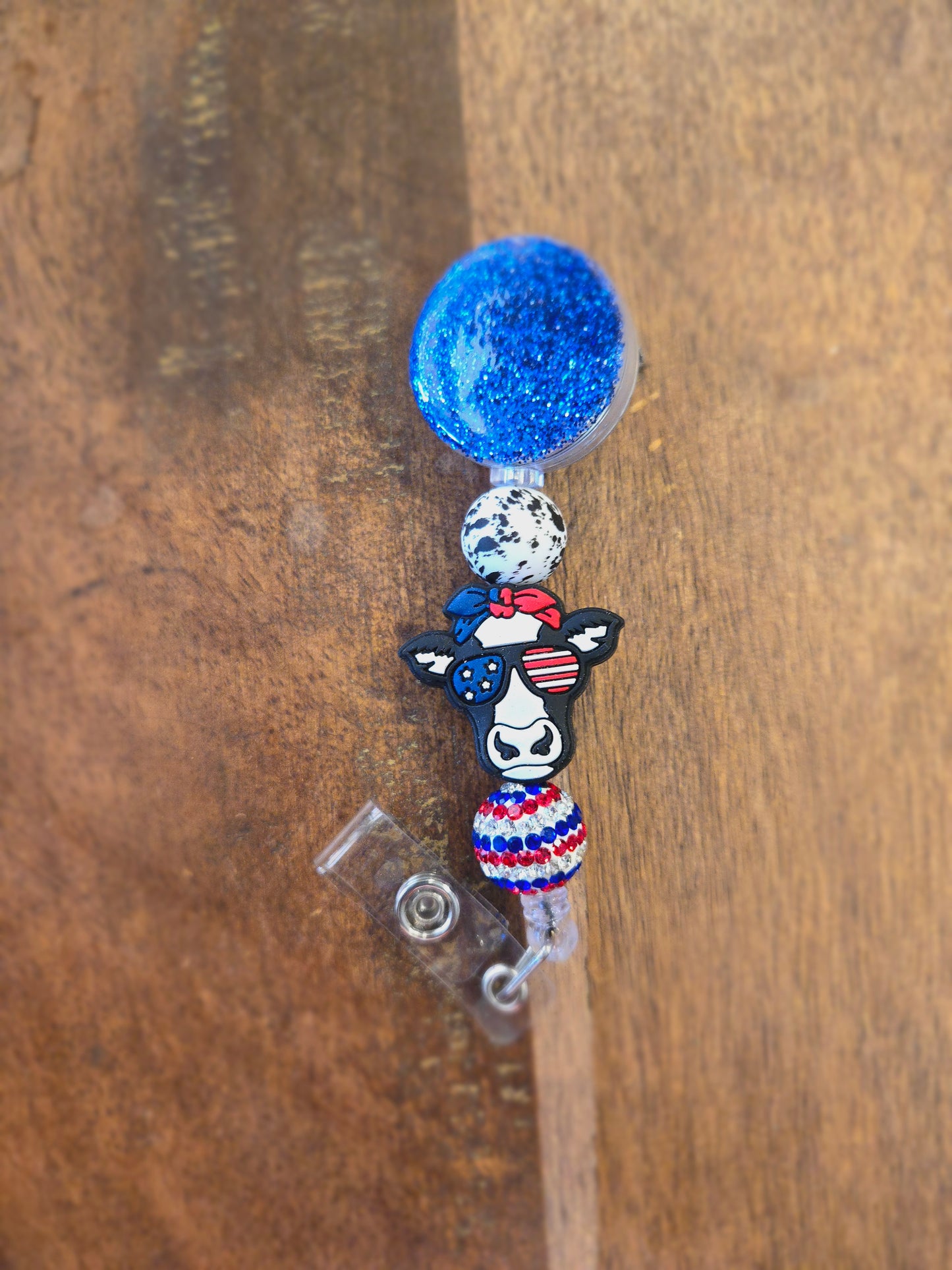 AMERIVAN COW BADGE REEL