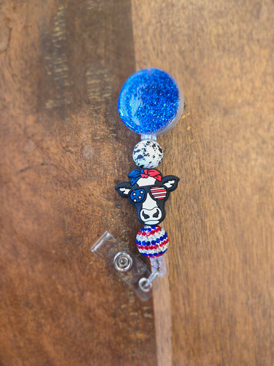 AMERIVAN COW BADGE REEL